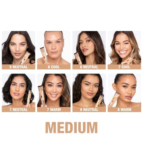 Charlotte Tilbury Beautiful Skin Medium Coverage Hydrating Foundation - Buildable Liquid Makeup for Instant Glow, Plumping Hydration & Lasting Skincare Benefits - 6 Neutral - Image 4