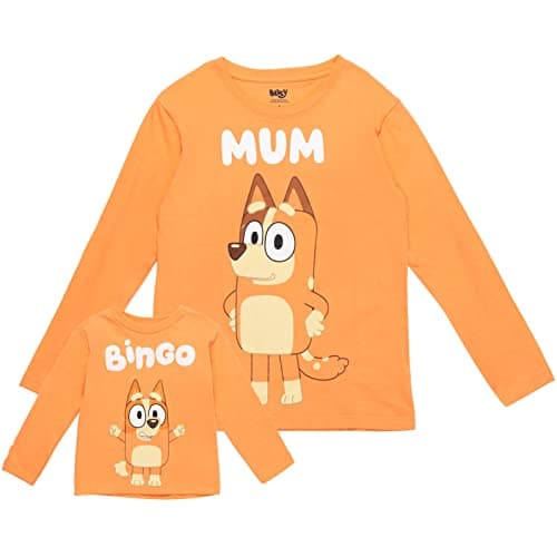 Bluey Mom Womens Matching Family T-Shirt Chilli Large - Image 2