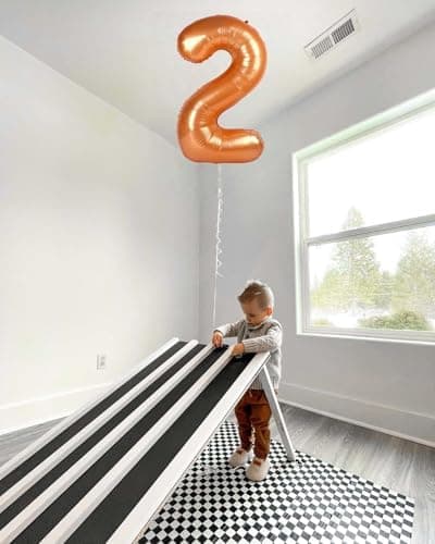 Amazon.com: 2 Balloon - Orange Birthday Number Balloons, 40 Inch Decorations Men Women | Orange inflatable birthday balloons 40 inch, jumbo foil 2th birthday decorations for for women and men : Toys & Games - Image 6