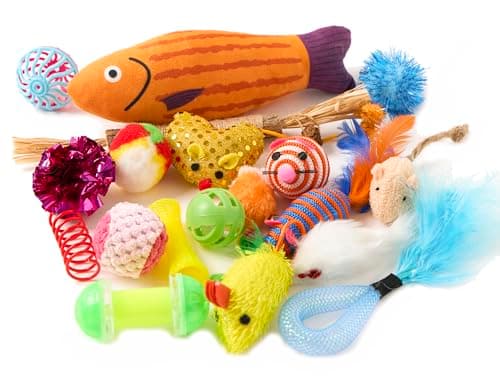 Fashion's Talk Cat Toys Variety Pack for Kitty 20 Pieces - Image 5