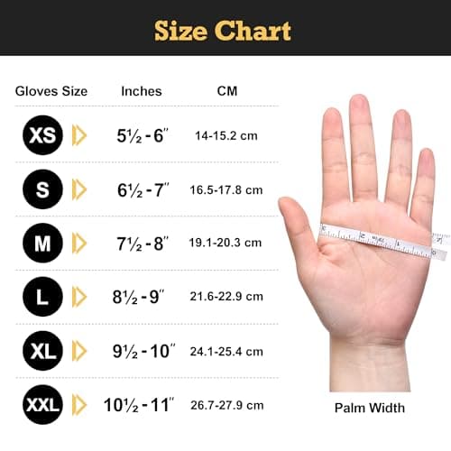 TitanFlex Disposable Nitrile Exam Gloves, 6-mil, Black, Large 100-ct Box, Heavy Duty Disposable Gloves, Cooking Gloves, Mechanic Gloves, Latex Free Gloves, Food Safe Rubber Gloves for Food Prep - Image 9