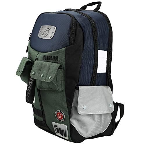 Naruto Anime Cartoon Kakashi Character Cosplay Laptop Backpack - Image 2