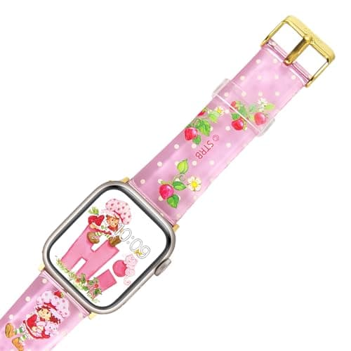 Sonix Jelly Apple Watch Band | Compatible with Apple Watch 41mm / 40mm / 38mm | Strawberry Shortcake Vintage - Image 2