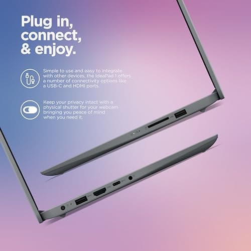 Lenovo Laptop Computers for Home Business Student Study, 15.6" FHD, Intel Processor, 32GB DDR4 RAM, 1TB PCIe SSD, WiFi 6, Bluetooth 5.2, Type-C, Webcam, Numeric Keypad, Cloud Grey, Windows 11 Pro - Image 7