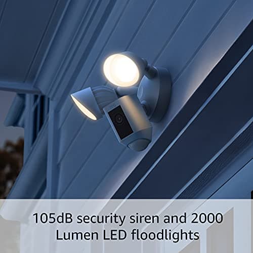 Ring Floodlight Cam Wired Plus — Outdoor home or business security with motion-activated 1080p HD video and floodlights, (2021 release) Black - Image 4