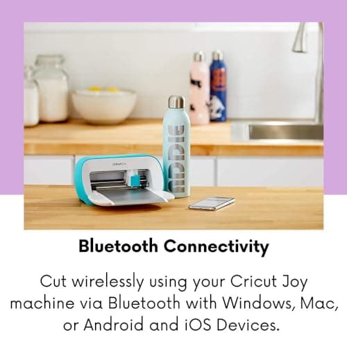 Cricut Joy Machine with Card Kit, Sampler Smart Vinyl Roll, Cutting Mats and Tool Set Bundle - Compact Tool for DIY Craft Projects and Decals, Beginner Craft Cutting Machine with Starting Materials - Image 3