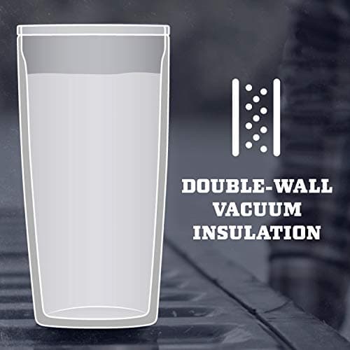 YETI Rambler 20 oz Tumbler, Stainless Steel, Vacuum Insulated with MagSlider Lid, Navy - Image 5