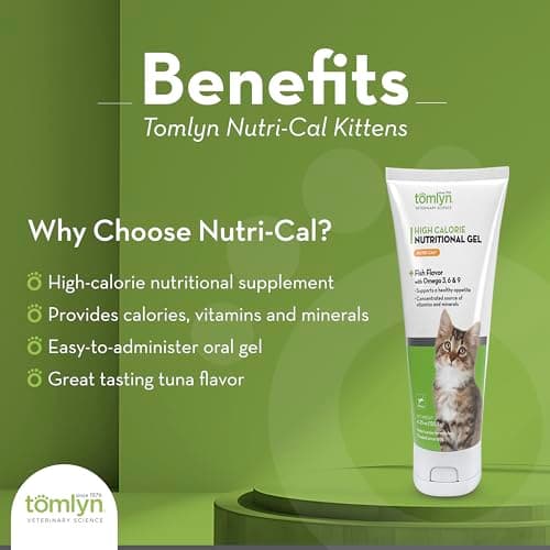 Tomlyn High Calorie Nutritional Gel for Kittens (Nutri-Cal) 4.25 oz - Image 2