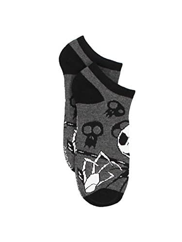 Disney The Nightmare Before Christmas Womens 6 pack Socks (Large (9-11), Purple) - Image 4