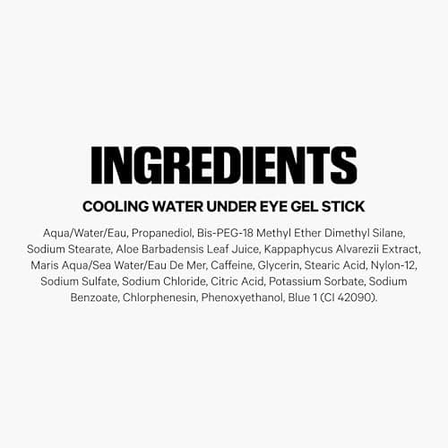 Milk Makeup Cooling Water Under Eye Gel Stick – Helps Reduce the Look of Puffy Eyes + Hydrates Skin with Caffeine + Seawater – Clean, Vegan, Travel Size Formula – 1.0 oz - Image 4