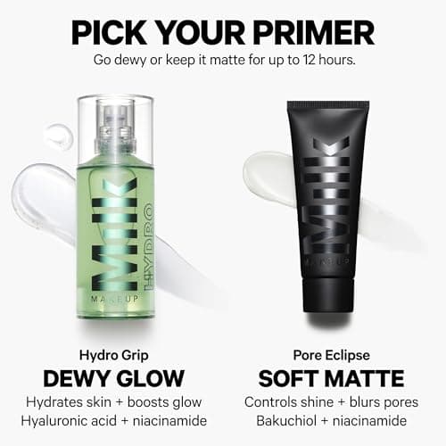 Milk Makeup Pore Eclipse Mattifying Primer – Blurs Pores, Controls Shine + Holds Makeup for Up to 12 Hours – Creates a Smooth, Even Base for a Soft, Long-Lasting Matte Finish – 0.68 oz - Image 7