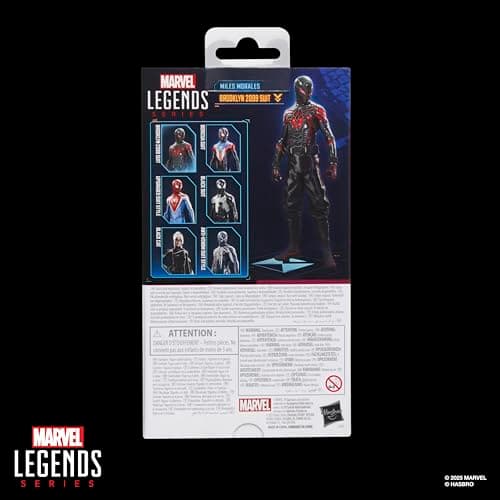 Marvel Legends Series Gamerverse Miles Morales Brooklyn 2099 Suit, Spider-Man 2 Video Game -Inspired Collectible 6 Inch Action Figure - Image 11