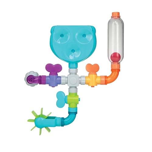 Nuby Wacky Waterworks Pipes Bath Toy - Baby Bathtub Toy with Interactive Features for Cognitive Development - Image 7