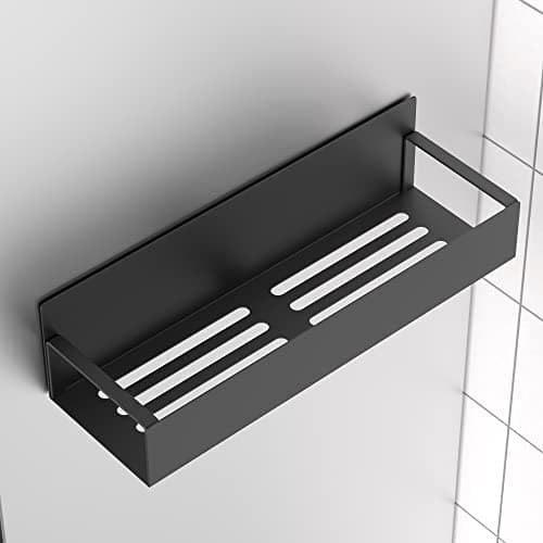 HuggieGems Metal 4 Pack Magnetic Spice Storage Rack Organizer for Refrigerator and Oven, Black Fridge Organizers and Storage - Image 6