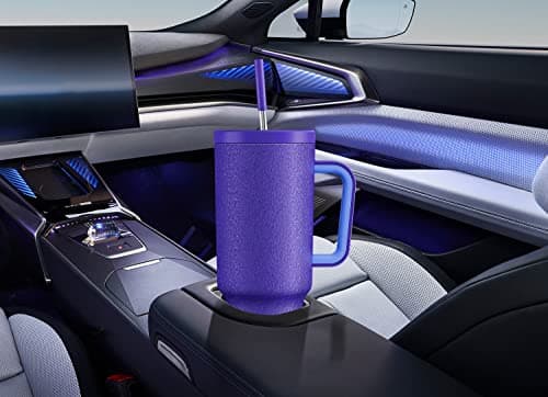 Meoky 40oz Tumbler with Handle, Leak-proof Lid and Straw, Insulated Coffee Mug Stainless Steel Travel Mug, Keeps Cold for 34 Hours or Hot for 10 Hours (Offshore) - Image 7