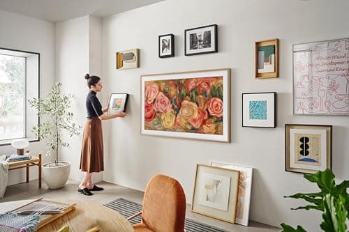 Samsung 43-Inch Class QLED 4K LS03D The Frame Series Quantum HDR Smart TV w/Dolby Atmos, Art Mode, Anti-Reflection, Customizable Frame, Slim Fit Wall Mount with Alexa Built-in (QN43LS03D, 2024 Model) - Image 9