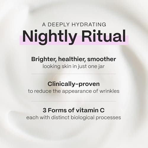 Mad Hippie Triple C Night Cream – Face Moisturizer, Skin-Brightening, Anti-Aging Skin Care with 3 Forms of Vitamin C, 2.1 Oz - Image 3
