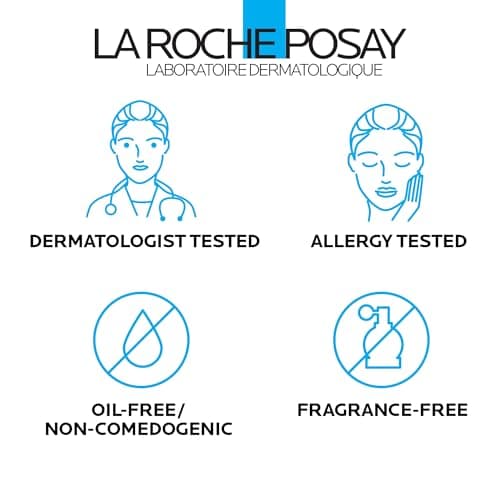 La Roche-Posay Toleriane Hydrating Gentle Face Cleanser, Hydrating Facial Cleanser With Niacinamide + Ceramides, Daily Face Wash For Dry Skin To Normal Skin, Sensitive Skin Tested, Fragrance Free - Image 6