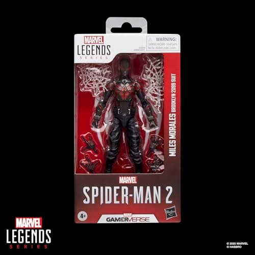 Marvel Legends Series Gamerverse Miles Morales Brooklyn 2099 Suit, Spider-Man 2 Video Game -Inspired Collectible 6 Inch Action Figure - Image 2