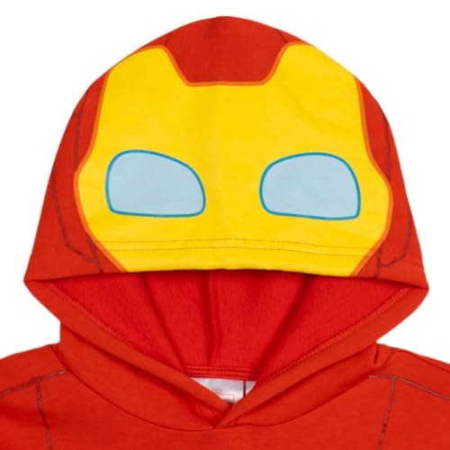 Marvel Iron Man and His Awesome Friends Little Kids' Boy or Girl Yellow 7-8 - Image 4