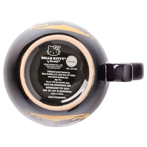 Silver Buffalo Sanrio Hello Kitty Halloween Loop Handle Ceramic Mug, 15.9 ounces - Image 4