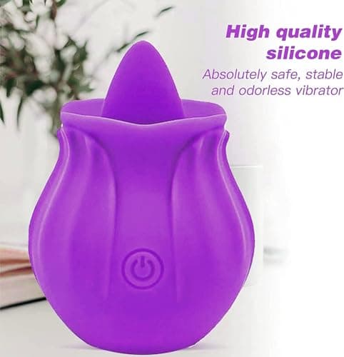 Generic 2024 New Roses for Women Toy Sexy 10 Speed Adult Toys Automatic Electric Adult Toys Machine Pleasure Gifts Tool USB Rechargeable Waterproof Gifts ZB0108, Purple-st - Image 3