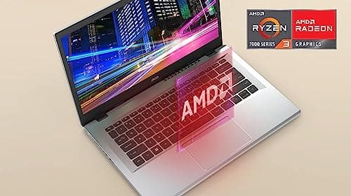 Acer Aspire 3 A315-24P-R7VH Slim Laptop | 15.6" Full HD | AMD Ryzen 3 7320U Quad-Core | AMD Radeon Graphics | 8GB LPDDR5 | 128GB NVMe SSD | Wi-Fi 6 | Windows 11 Home - Image 2