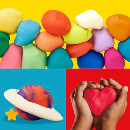 Play Doh Modeling Compound 10-Pack Case of Assorted Colors, Non-Toxic 2 oz. Cans, Halloween Toys & Party Favors, Preschool Toys for Kids, Ages 2+ (Amazon Exclusive) - Image 5