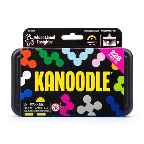 Educational Insights Kanoodle 3D Brain Teaser Puzzle Game, Featuring 200 Challenges, Easter Basket Stuffers for Kids, Gift for Ages 7+ - Image 2