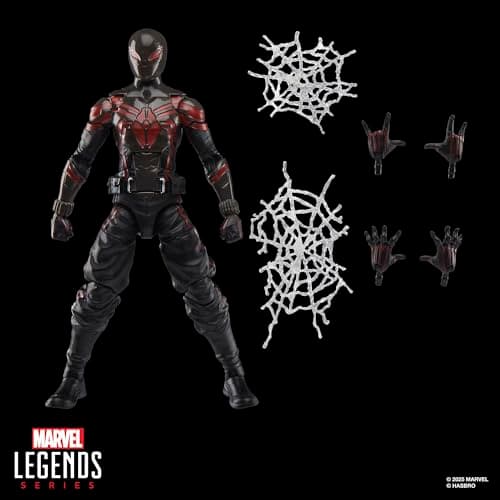 Marvel Legends Series Gamerverse Miles Morales Brooklyn 2099 Suit, Spider-Man 2 Video Game -Inspired Collectible 6 Inch Action Figure - Image 9