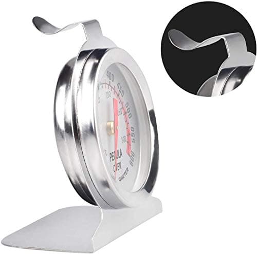 Oven Thermometer 50-300°C/100-600°F, Oven Grill Fry Chef Smoker Analog Thermometer Instant Read Stainless Steel Kitchen Cooking Thermometer - Image 3