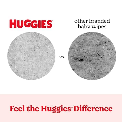 Huggies Simply Clean Unscented Baby Diaper Wipes, 11 Flip-Top Packs (704 Wipes Total), Packaging May Vary - Image 5