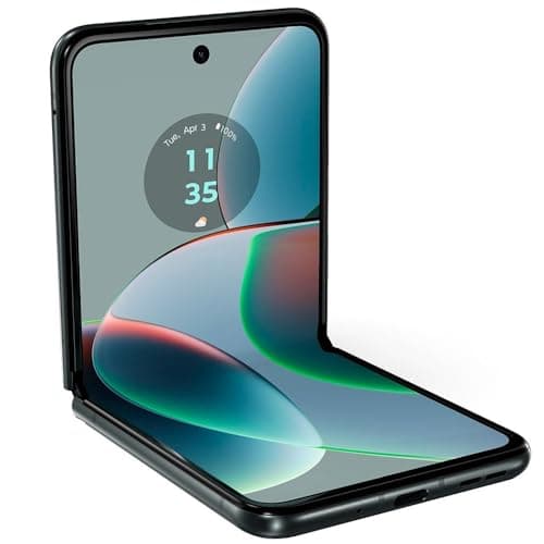 Motorola Moto Razr 5G 2023, 128GB, 8GB, 6.9'' Foldable AMOLED, Snapdragon 7 Gen 1, Android 13, XT2323-5, Sage Green (Renewed) - Image 3