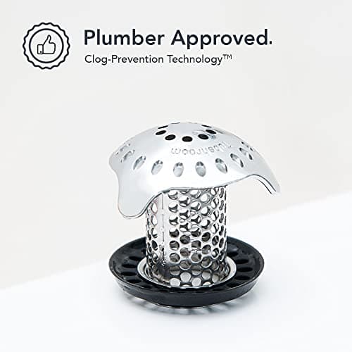 TubShroom Ultra Revolutionary Bath Tub Drain Protector Hair Catcher/Strainer/Snare Stainless Steel, 1-Pack, Silver - Image 10