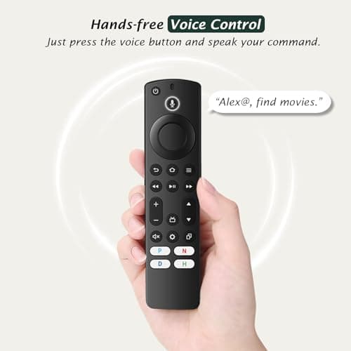 IDGPUW Replacement Voice Remote Control for Insignia, Toshiba, Amazon Fire Smart TV - Image 3