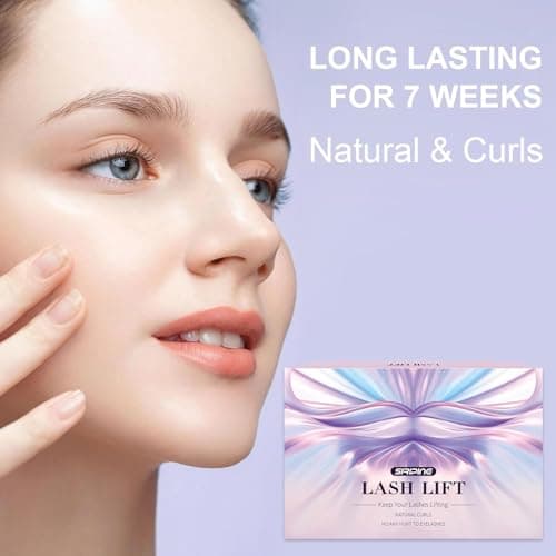 Lash Lift Kit, Eyelash Perm Kit, 5 Sets Lash Perm Kit Eyelash Lift Kit, Eyebrow Lamination Easy for Beginner, Professional Eyelash Curling Lash Extension Set, Home Achieve Semi-Permanent Curling - Image 7