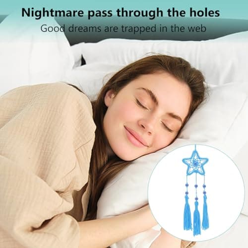INFUNLY 24PCS DIY Small Dream Catcher Kits for Beginners Colorful Handmade Dreamcatcher Kit for Starters DIY Mini Star/Moon/Heart/Round Shape Ornament Making Kit for Bedroom Car Mirror Keychain Bag - Image 6