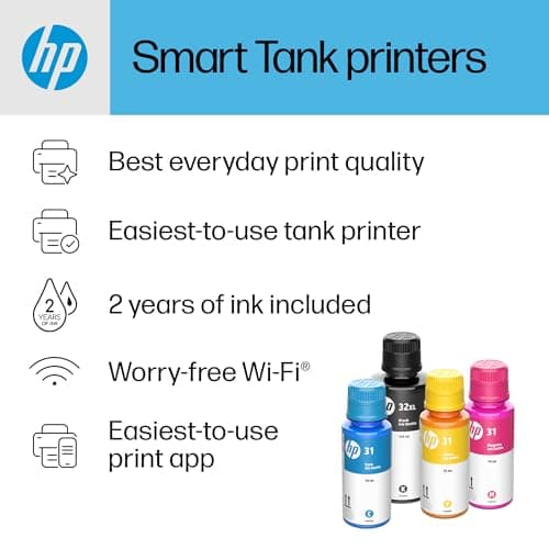 HP Smart Tank 7001 Wireless All-in-One Ink Tank Printer with up to 2 years of ink included (28B49A) - Image 9