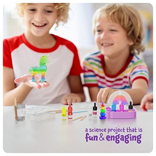 Dan&Darci Unicorn Soap Making Kit - Girls Crafts DIY Project Age 6+ Year Old Kids - Unicorn Girl Gifts - Science STEM Activity Teenage Gift - Make Your Own Soap Kits - Craft Toys Ages 6 7 8 9 10 11 12 - Image 5