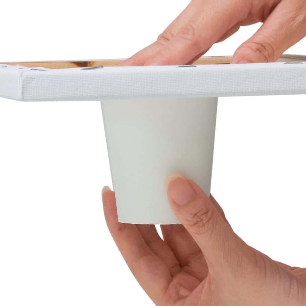 All in One Cell Effect Pouring Paint - No Need to add Silicone Oil for Perfect Cell Acrylic Paint - Easy To Use For Fluid Art, Splatter Paint and Cell Painting of Stretched Canvas, Wood, Rocks, Crafts and More - Premix 8oz Bottles (White) - Image 6