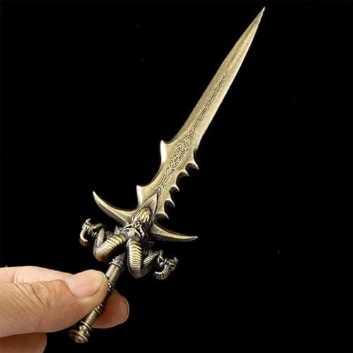 OEAYA Letter Opener,Goat Sword Mail Envelope Opener,Zinc Alloy Letter Openers Envelope Slitter for Package,Envelope,Paper Cut,Safe Mail Opener - Image 4