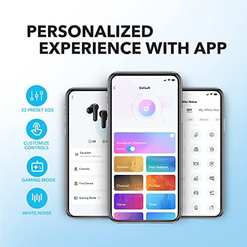 Soundcore by Anker P20i True Wireless Earbuds, 10mm Drivers with Big Bass, Bluetooth 5.3, 30H Long Playtime, Water-Resistant, 2 Mics for AI Clear Calls, 22 Preset EQs, Customization via App - Image 3