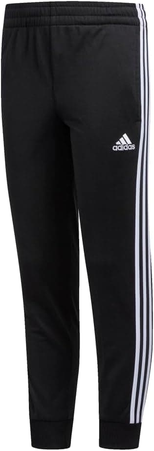 adidas Boys Iconic Tricot Jogger Pants 8 Iconic Adi Black - Image 2