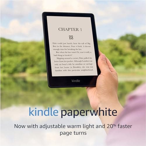 Amazon Kindle Paperwhite (16 GB) – Now with a larger display, adjustable warm light, increased battery life, and faster page turns – Black - Image 6