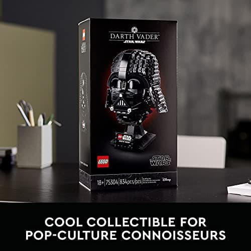 LEGO Star Wars Darth Vader Helmet Building Set, Mask Model Kit for Adults to Build and Display, Collectible Star Wars Home Décor, Gift Idea for Classic Star Wars Fans, 75304 - Image 7