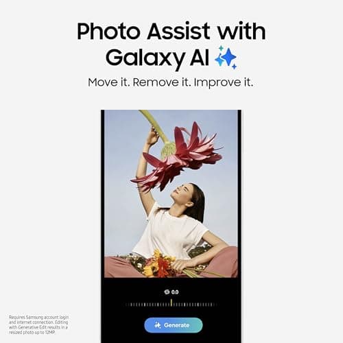 SAMSUNG Galaxy S24 FE AI Phone, 128GB Unlocked Android Smartphone, High-Res 50MP Camera, Long Battery Life, AMOLED Bright Display, US Version, 2024, US 1 Yr Warranty, Graphite - Image 3