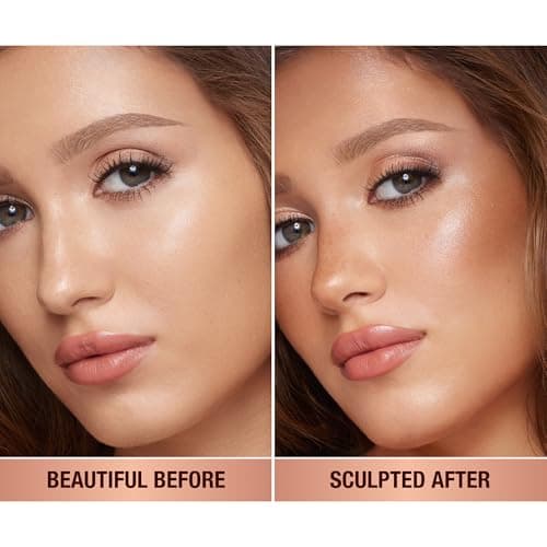 Charlotte Tilbury Hollywood Liquid Contour Wand - Easy-to-Use Contour Stick & Liquid Bronzer for Sculpting & Shaping - Leaves a Natural-Looking Sculpted Finish - Fair/Medium - Image 5