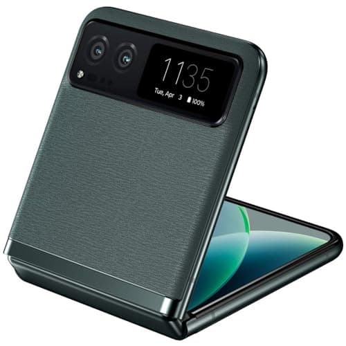 Motorola Moto Razr 5G 2023, 128GB, 8GB, 6.9'' Foldable AMOLED, Snapdragon 7 Gen 1, Android 13, XT2323-5, Sage Green (Renewed) - Image 4