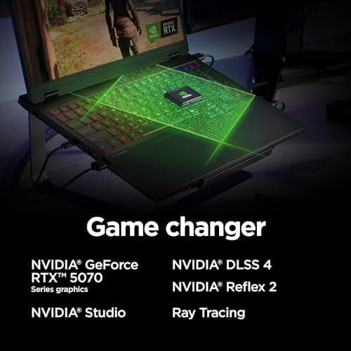 Lenovo Legion 5i – Gaming Laptop - Intel® Core™ i7-14700HX - 15" 2.5K WQXGA PureSight OLED Display–165Hz Refresh Rate–NVIDIA® GeForce RTX™ 5070 – 16 GB Memory – 1 TB Storage – 3 Months of PC GamePass - Image 6