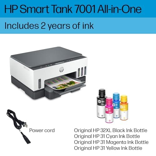 HP Smart Tank 7001 Wireless All-in-One Ink Tank Printer with up to 2 years of ink included (28B49A) - Image 6